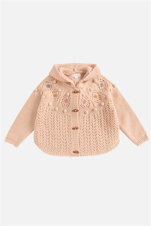 Louise Misha Iona Strikket Kappe Blush  Blush-6 Y  Lyserød  6 år  kvinde