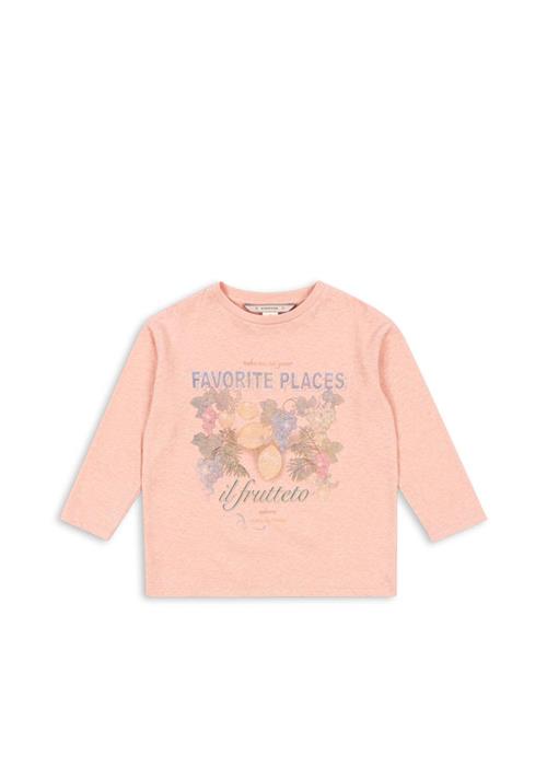 Konges Sløjd Era T-shirt Med Lange Ærmer Il Frutteto  Il Frutteto 2 Y  Lyserød  2 år  kvinde