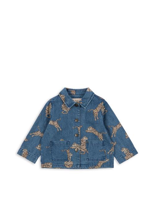 Konges Sløjd GOTS Magot Denim-jakke Tiger  Tiger 12 months  Blå  12 måneder  mand