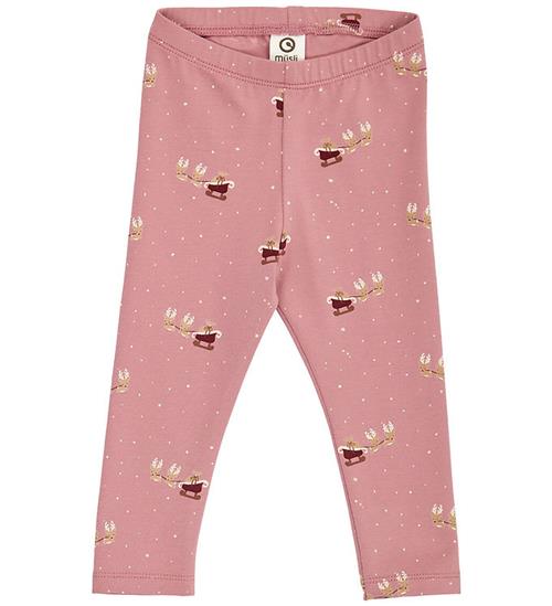 Müsli Leggings - Christmas - Nostalgia Rose/Cabernet/Balsam Crea
