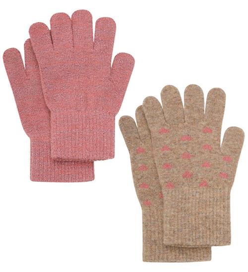 CeLaVi Handsker - Uld/Nylon - 2-pak - Brick Dust