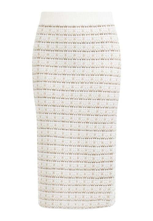 faina Nederdel 'Colina'  guld / offwhite
