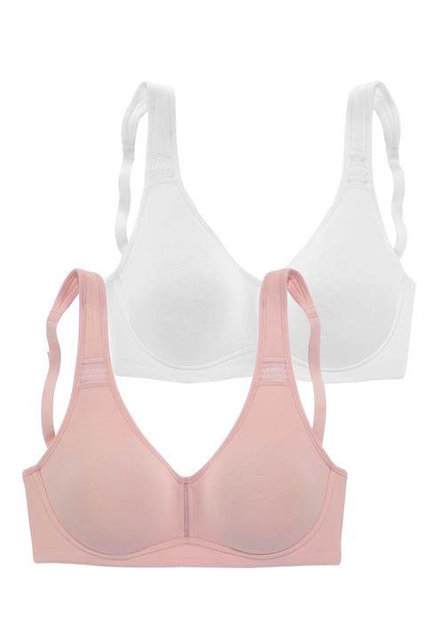 PETITE FLEUR Minimizer  lyserød / hvid