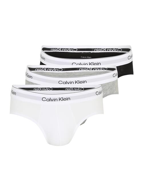 Calvin Klein Underwear Slip  grå-meleret / sort / offwhite