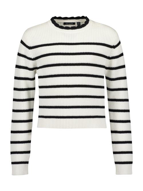BLUE SEVEN Pullover  sort / offwhite