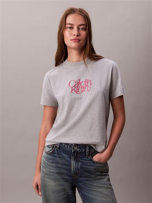 Calvin Klein Jeans Shirts  lysegrå / pink