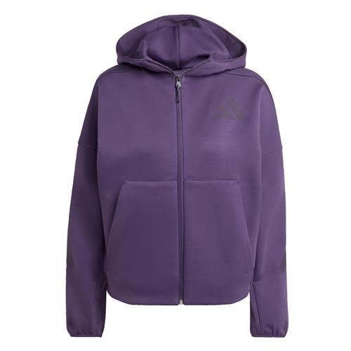 ADIDAS SPORTSWEAR Sportssweatjakke 'Z.N.E.'  mørkelilla