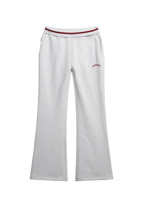 Superdry Bukser  merlot / offwhite