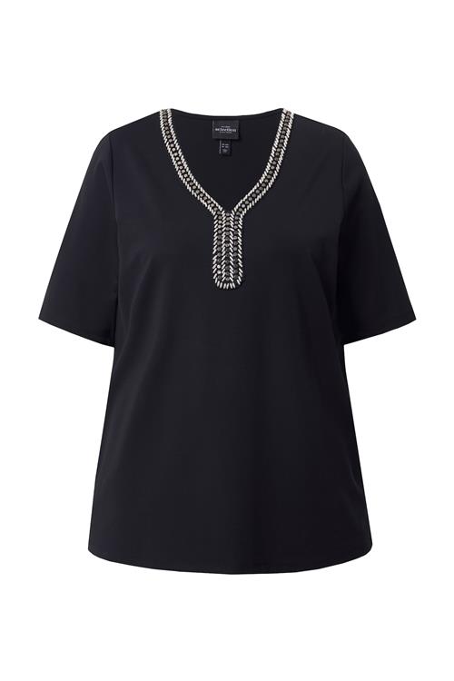 Se Ulla Popken Shirts  sort / sølv ved About You