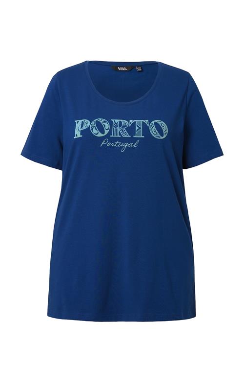 Ulla Popken Shirts  lyseblå / mørkeblå