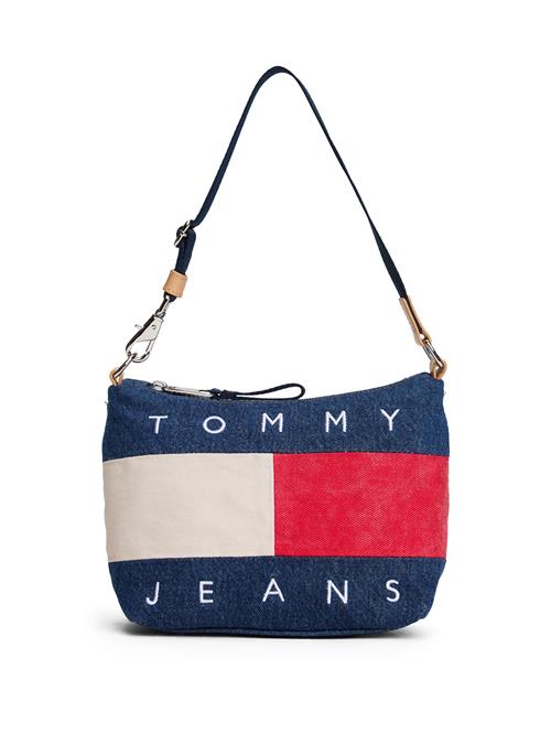 Tommy Jeans Skuldertaske  blue denim / rød / hvid / uldhvid
