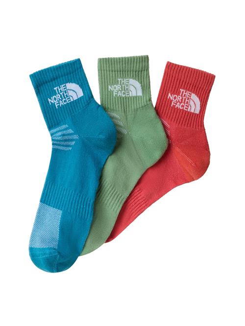 THE NORTH FACE Sportssokker  blå / kiwi / rød / hvid