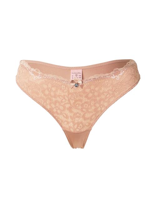 Hunkemöller String 'Marine'  lysebrun