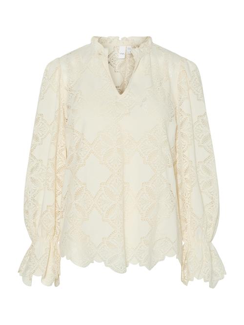 YAS Bluse 'YASSELMI'  creme