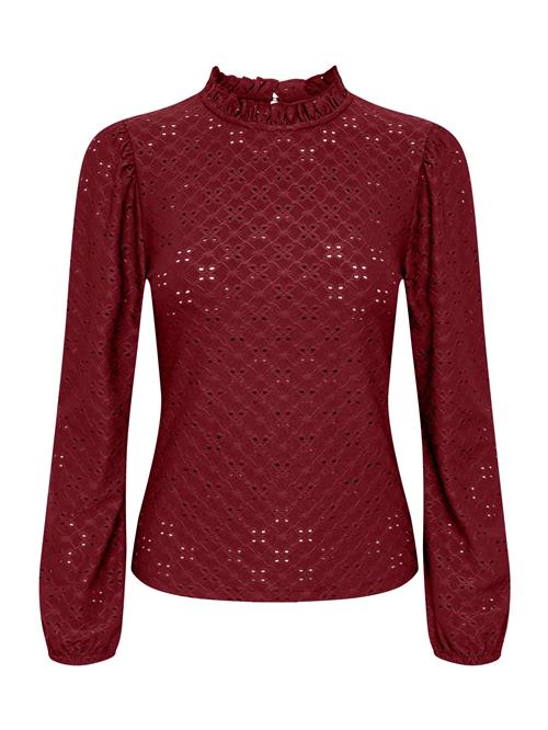 JDY Bluse 'JDYCATHINKA'  carminrød