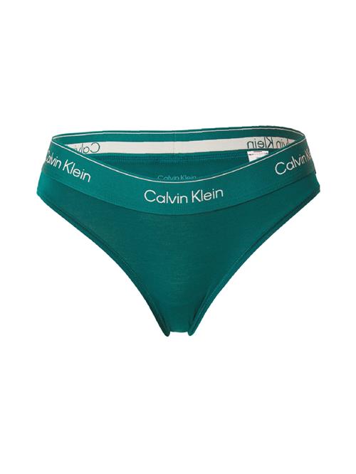 Calvin Klein Underwear Slip  smaragd / hvid