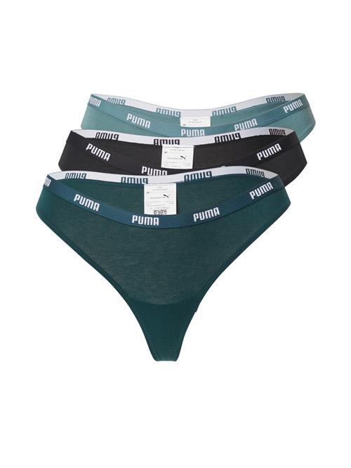 PUMA String  turkis / petroleum / sort / hvid