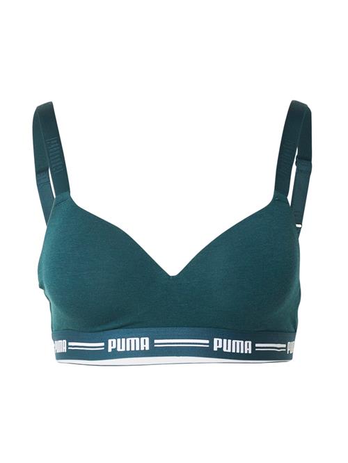 PUMA BH  petroleum / hvid