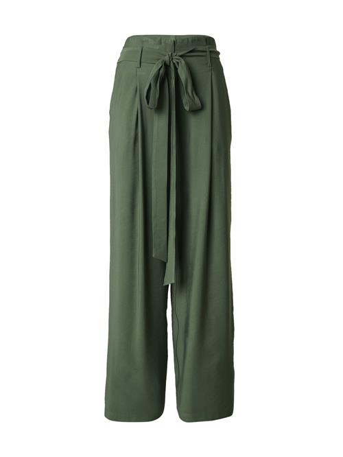 ABOUT YOU Bukser med lægfolder  khaki