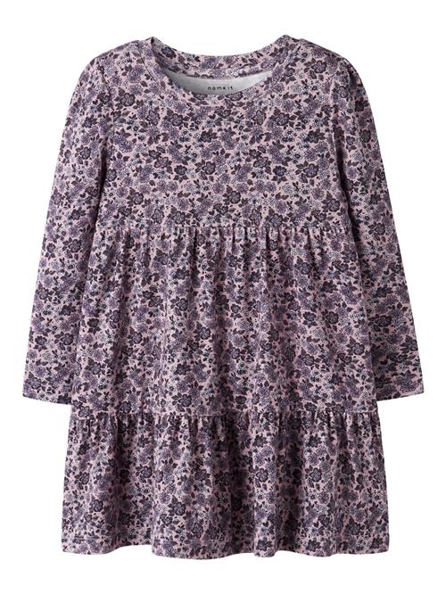 NAME IT Kjole  aubergine / lysviolet / purpur