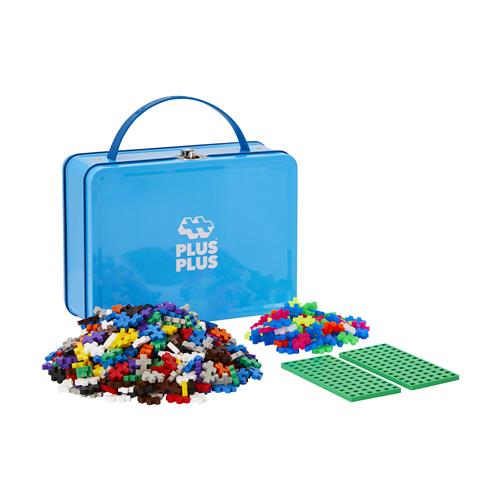 Plus-Plus Kuffert Af Metal Blue  One Size  Blå  One Size 3 Y+, 5 Y+ unisex