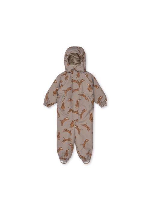 Konges Sløjd Nohr Snowsuit Print Tiger Oak Nohr Snowsuit Print Tiger Oak 2Y  Beige  2 år  mand