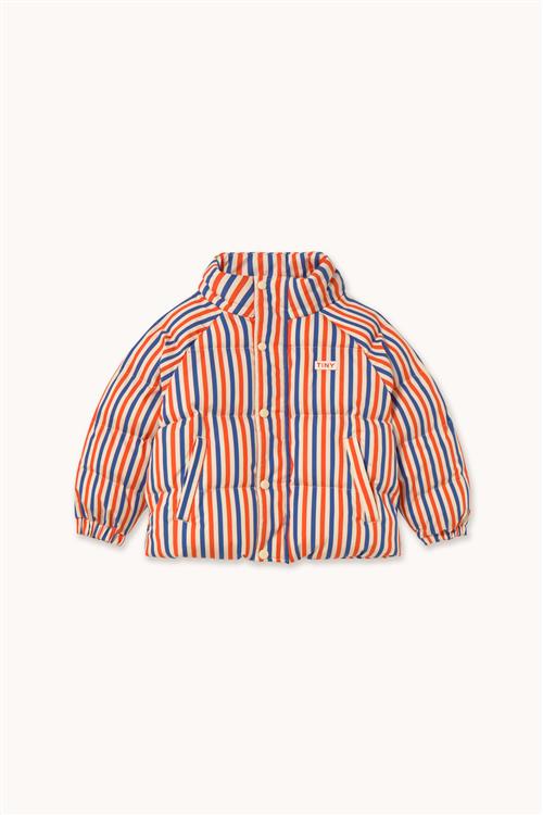 Tinycottons Kort Vatteret Jakke Summer Red  Summer Red-8 Y  Rød  8 år  Unisex