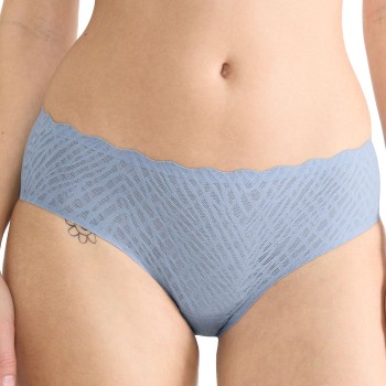 Sloggi Trusser ZERO Feel Bliss Hipster Brief Blå/Grå X-Large Dame