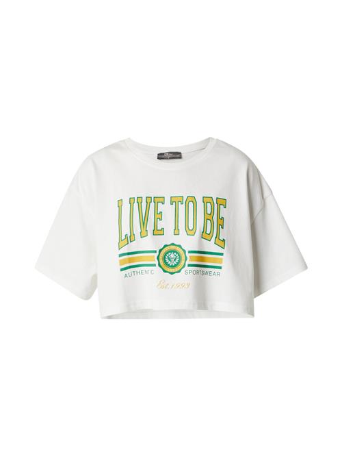 LTB Shirts 'Locate'  sennep / sort / hvid