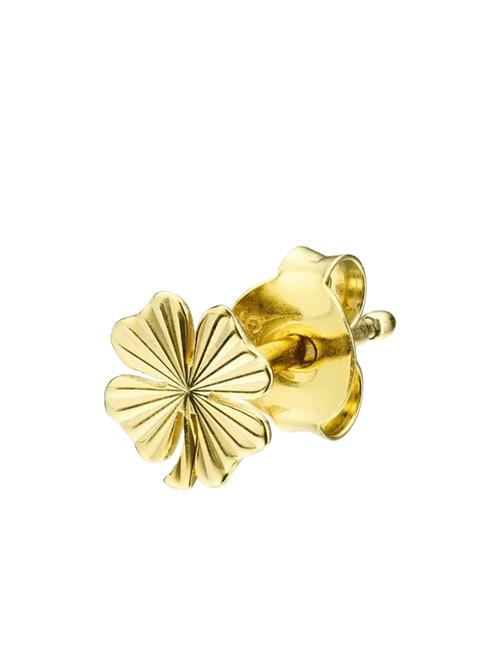 Jane Kønig Øreringe 'Clover'  guld