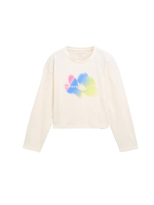 TOM TAILOR Bluser & t-shirts  creme / blå / gul / pink