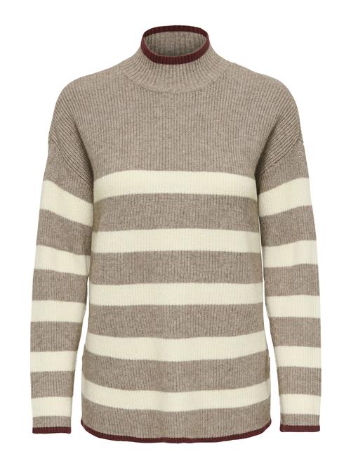 ONLY Pullover 'ONLKATIA'  beige / brun / lysebrun