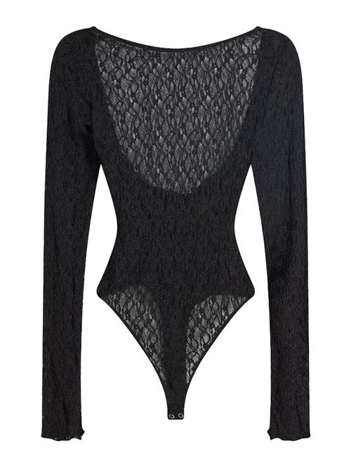Bershka Shirtbody  sort