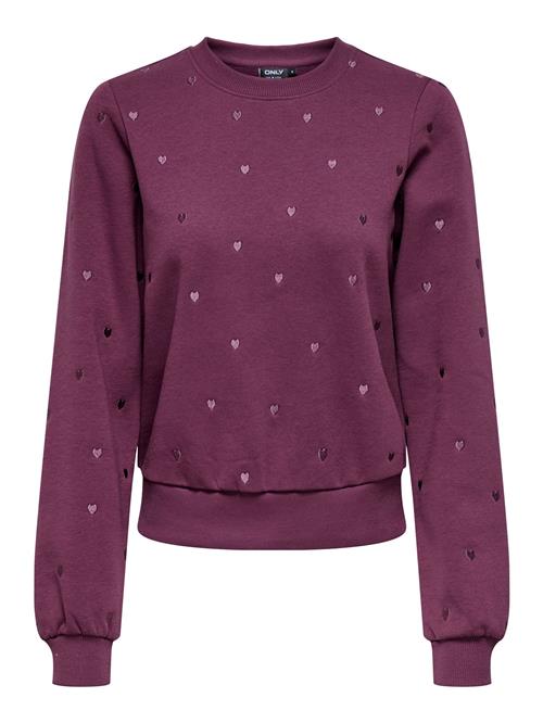 ONLY Sweatshirt 'ONLAtika'  lilla