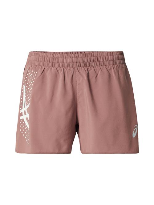 ASICS Sportsbukser  pastelrød / hvid
