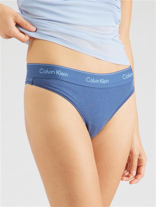 Calvin Klein Underwear String  blå / aqua