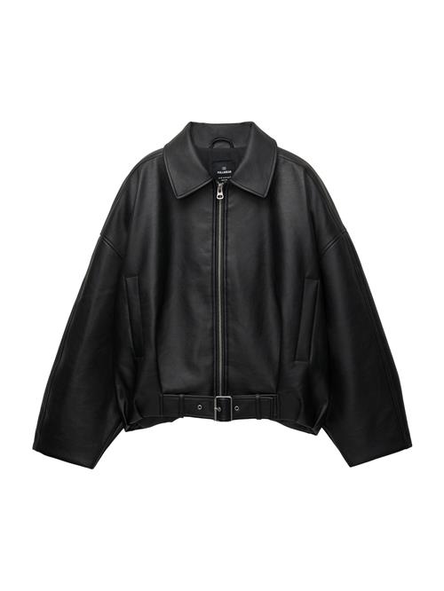 Pull&Bear Overgangsjakke  sort