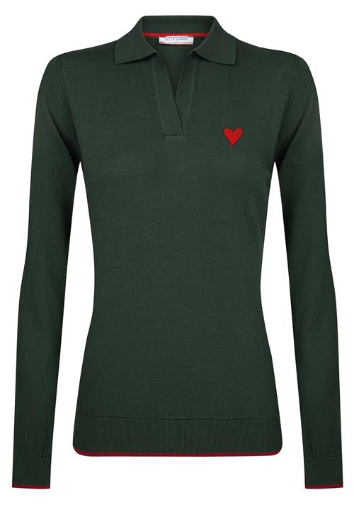 Felix Hardy Pullover  grøn / knaldrød