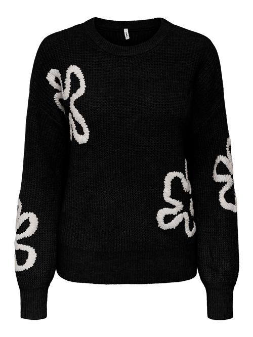 ONLY Pullover 'ONLDaisy'  sort / hvid