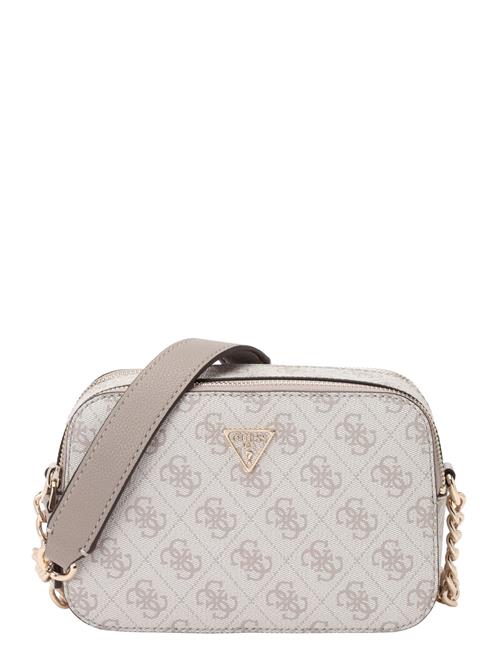 GUESS Skuldertaske 'Noelle II'  beige / hvid