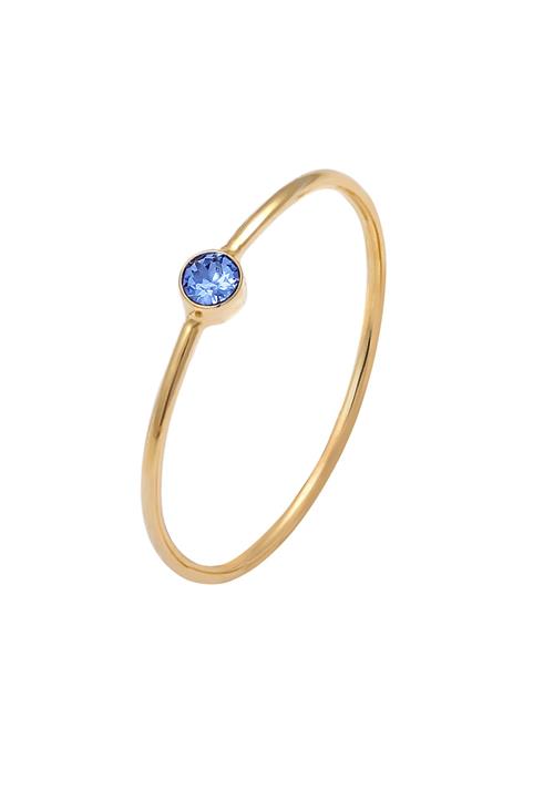 ELLI Ring  blå / guld