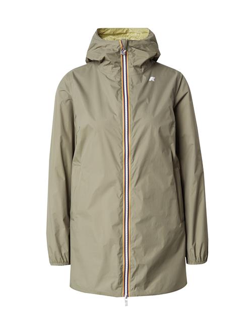K-Way Overgangsjakke  khaki / lysegrøn