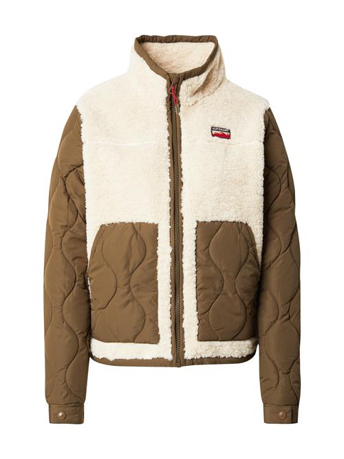 Superdry Overgangsjakke  creme / oliven