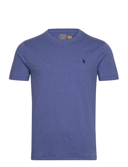 Custom Slim Fit Jersey Crewneck T-Shirt Polo Ralph Lauren Blue