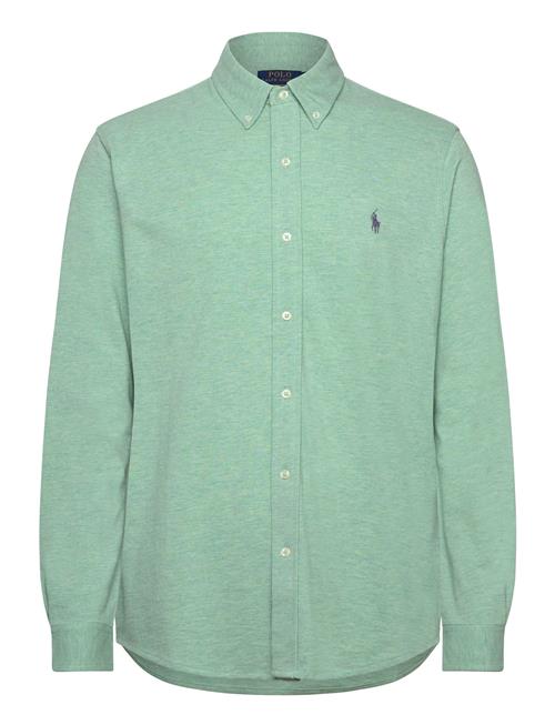 Featherweight Mesh-Lsl-Knt Polo Ralph Lauren Green