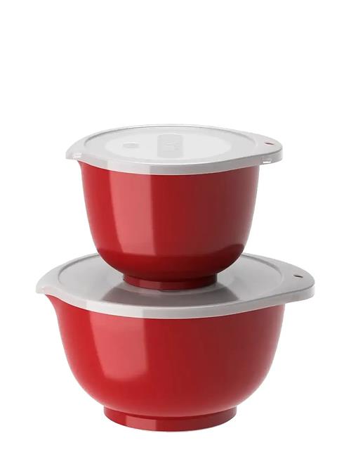 Mixing Bowl Set 4 Parts New Margrethe Rosti Red