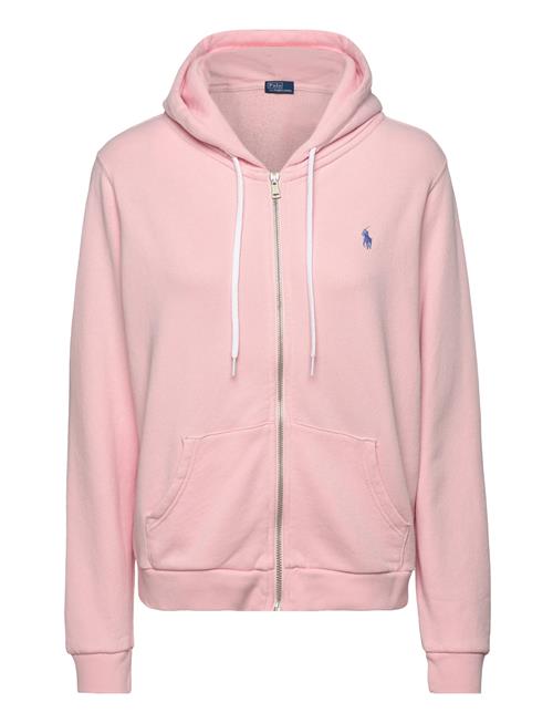 Cotton Fleece Full-Zip Hoodie Polo Ralph Lauren Pink