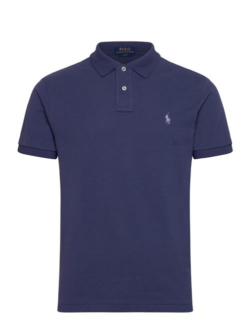 Slim Fit Mesh Polo Shirt Polo Ralph Lauren Navy