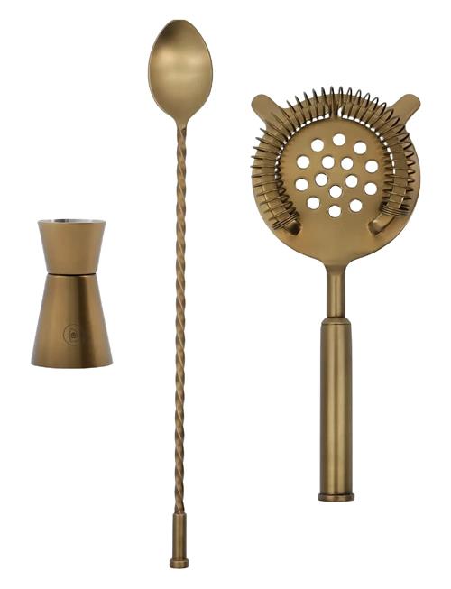 Målebæger, Hdbaar, Antik Messingfinish House Doctor Gold