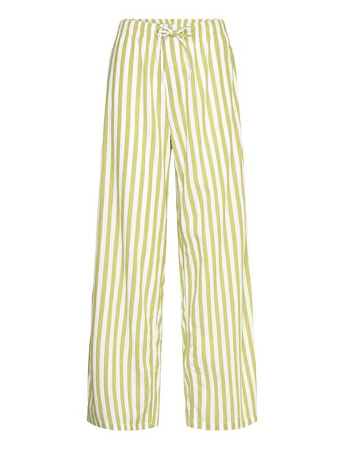 Se Core Sleep Poplin Pants Organic Basics Green ved Booztlet